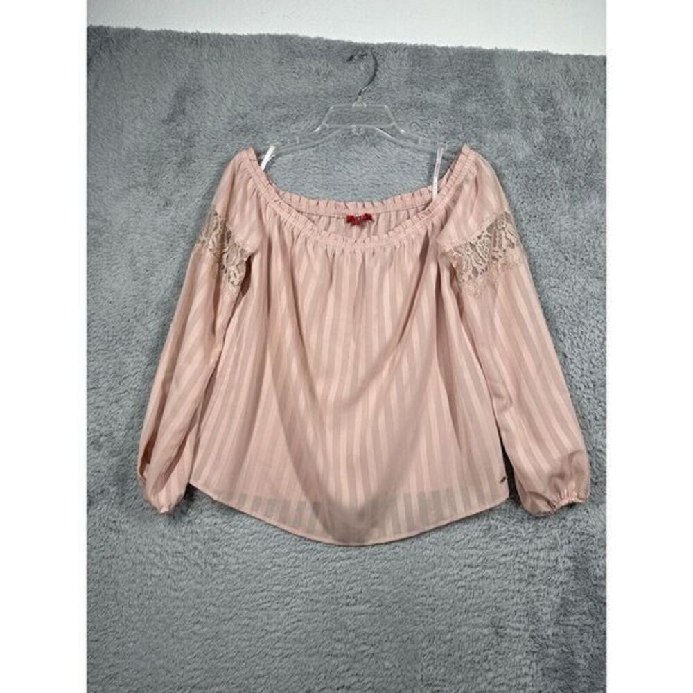 Y2K‎ Guess Off-Shoulder Top Pink size M